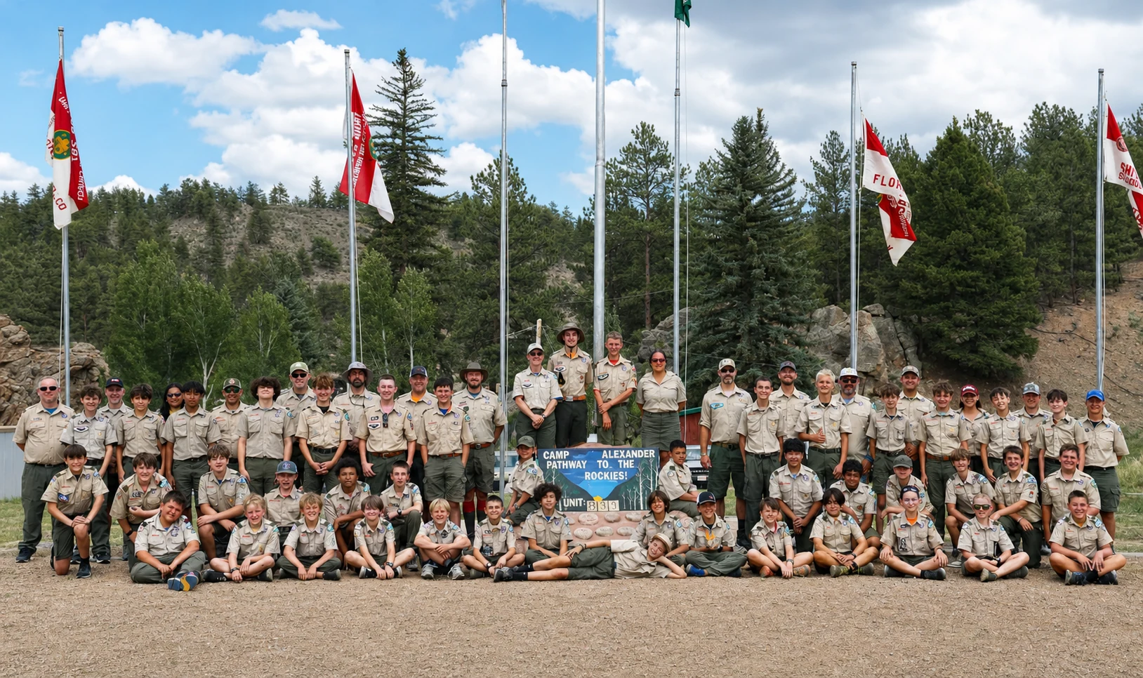 Camp Alexander · Boy-led adventure in action